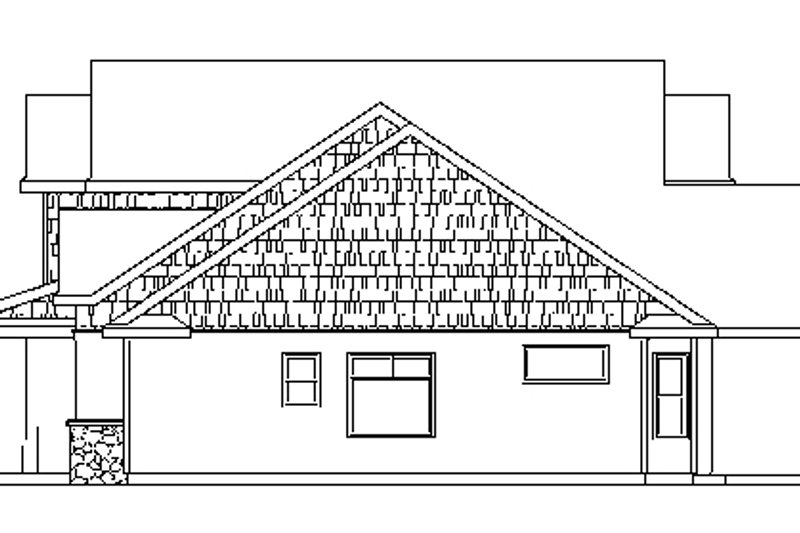 Home Plan - Exterior - Other Elevation 1 for Craftsman House Plan #124-675 - 3 bed, 3 bath