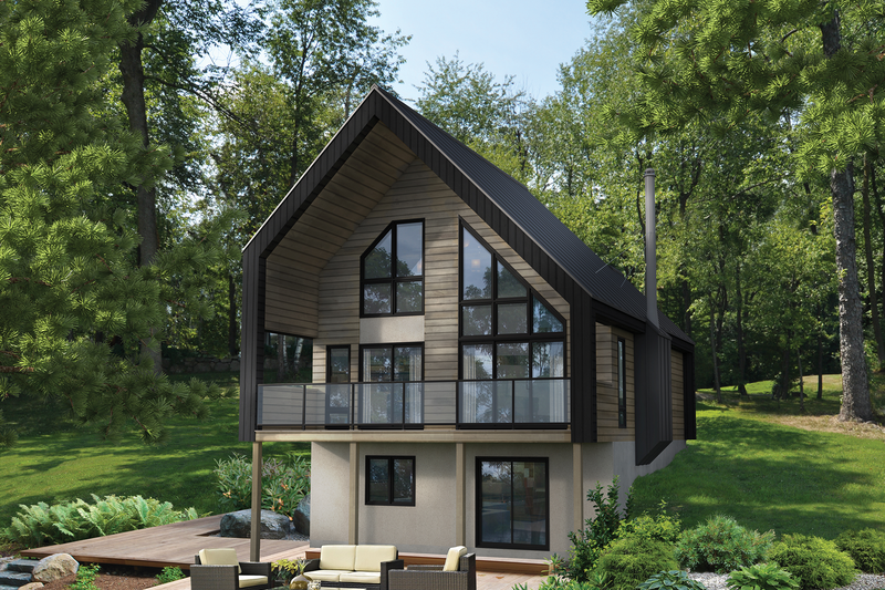 Dream House Plan - Cottage Exterior - Front Elevation Plan #25-4933