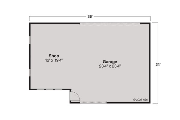 Traditional Floor Plan - Main Floor Plan #124-892