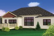 Bungalow Style House Plan - 3 Beds 2 Baths 1884 Sq/Ft Plan #70-1070 