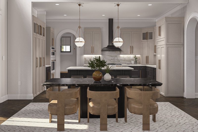 Architectural House Design - Interior - Dining Room 1 for Victorian House Plan #455-497 - 4 bed, 2.5 bath