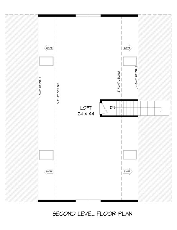 Country Floor Plan - Upper Floor Plan #932-616