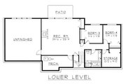 Ranch Style House Plan - 4 Beds 2.5 Baths 3594 Sq/Ft Plan #112-142 