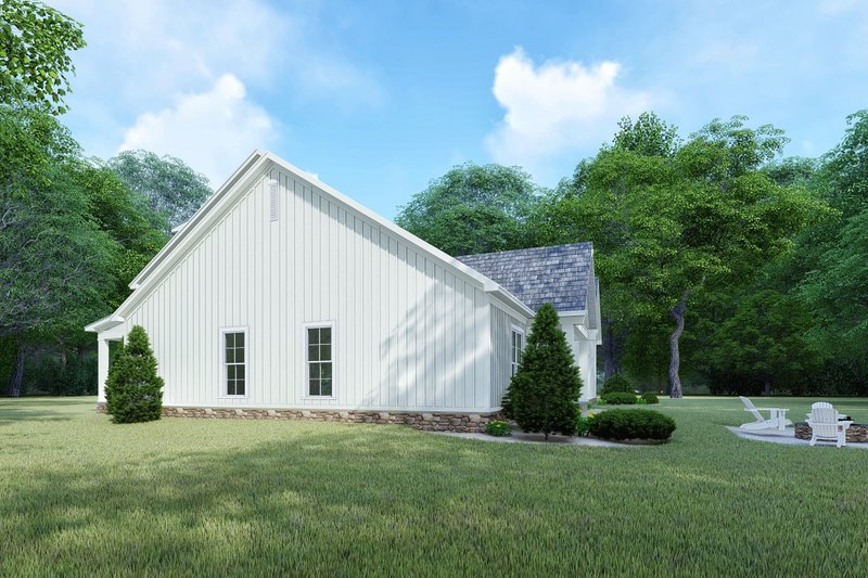 House Blueprint - Exterior - Other Elevation 3 for Farmhouse House Plan #923-462 - 4 bed, 3.5 bath