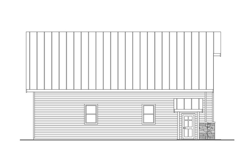 House Design - Exterior - Other Elevation for Traditional House Plan #124-1376, 0 bath