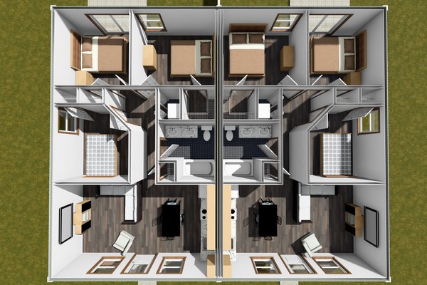 Architectural House Design - Cottage Floor Plan - Main Floor Plan #513-2303