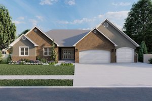 Traditional Exterior - Front Elevation Plan #1060-216