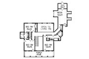 Southern Style House Plan - 5 Beds 4.5 Baths 4682 Sq/Ft Plan #15-238 