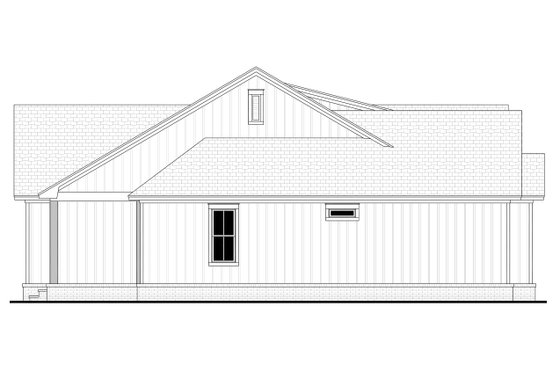 Exterior - Other Elevation for Farmhouse House Plan #430-278 - 3 bed, 2.5 bath