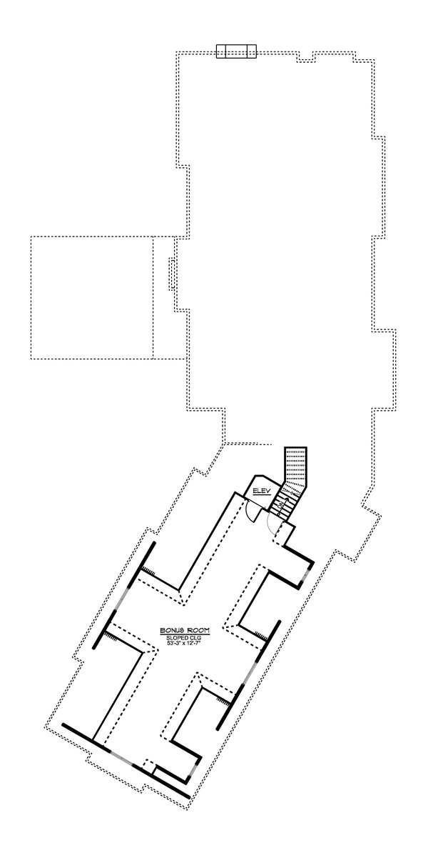 Dream House Plan - Craftsman Floor Plan - Upper Floor Plan #1064-344