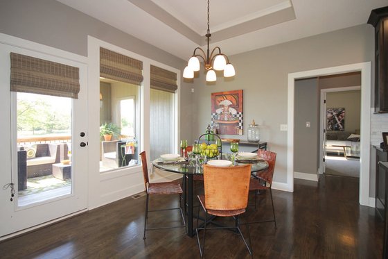 Interior - Dining Room for Mediterranean House Plan #20-2174 - 3 bed, 2 bath