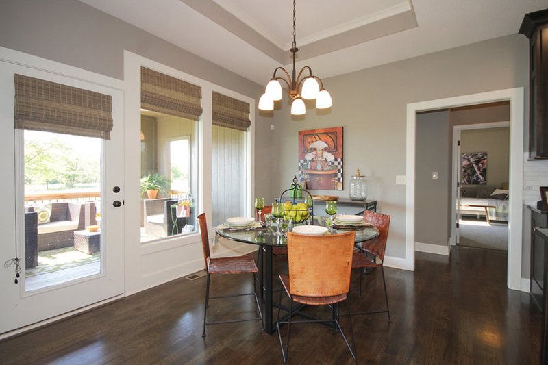 Home Plan - Interior - Dining Room for Mediterranean House Plan #20-2174 - 3 bed, 2 bath