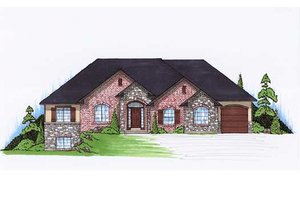 Traditional Exterior - Front Elevation Plan #5-246