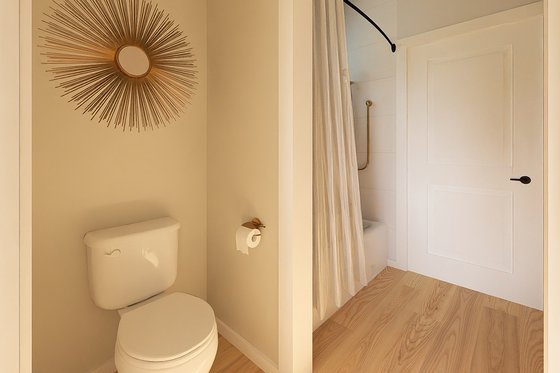 Interior - Bathroom 2 for Farmhouse House Plan #126-297 - 2 bed, 2 bath