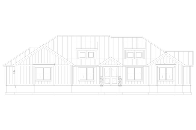 Home Plan - Exterior - Front Elevation 5 for Farmhouse House Plan #1060-169 - 3 bed, 2.5 bath