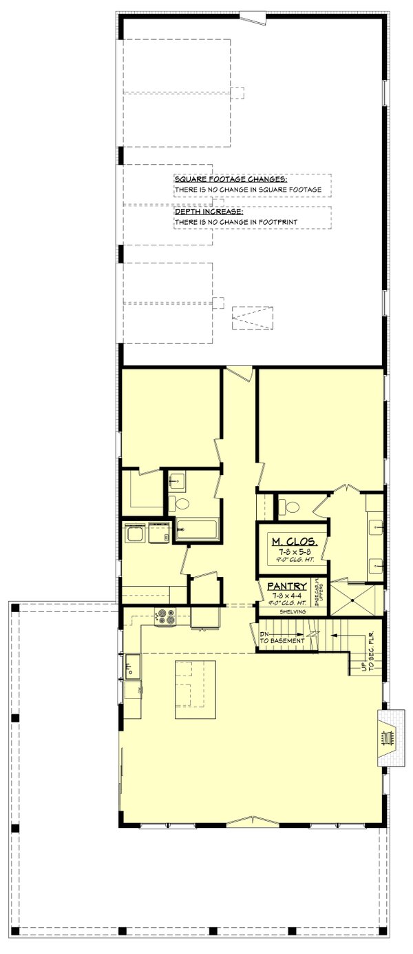 House Blueprint - Floor Plan - Other Floor for Barndominium House Plan #430-453 - 5 bed, 3 bath