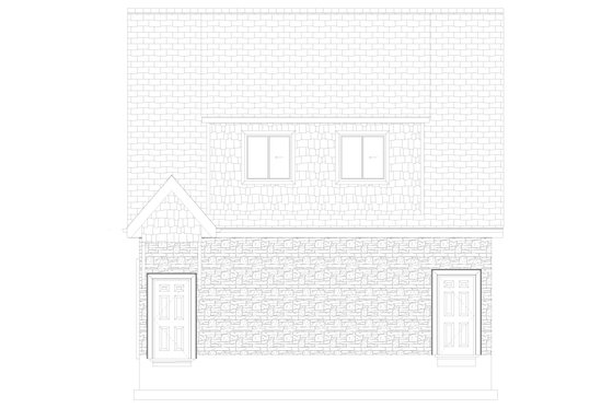 Exterior - Other Elevation 1 for Cottage House Plan #1060-133 - 2 bed, 1.5 bath