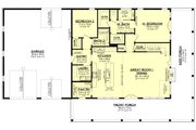 Barndominium Style House Plan - 4 Beds 3 Baths 2782 Sq/Ft Plan #430-340 