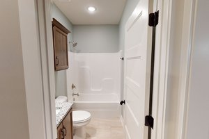 Interior - Bathroom for European House Plan #923-38 - 3 bed, 2 bath