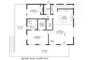 Contemporary Style House Plan - 3 Beds 3 Baths 2565 Sq/Ft Plan #932-939 