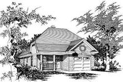 Traditional Style House Plan - 3 Beds 2 Baths 1040 Sq/Ft Plan #329-155 