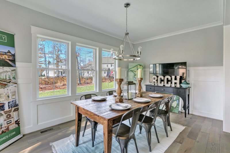 Architectural House Design - Interior - Dining Room for Country House Plan #1080-12 - 4 bed, 4 bath