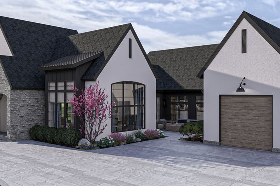 Exterior - Other Elevation for Modern House Plan #455-496 - 3 bed, 2.5 bath