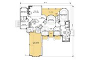 Mediterranean Style House Plan - 5 Beds 6 Baths 5827 Sq/Ft Plan #135-182 