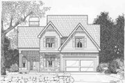 Traditional Style House Plan - 4 Beds 2.5 Baths 2199 Sq/Ft Plan #6-135 