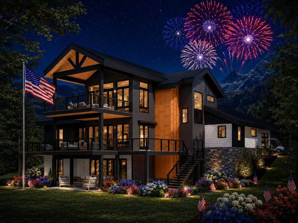 Exterior - Front Elevation 2 for Contemporary House Plan #932-1273 - 4 bed, 3 bath