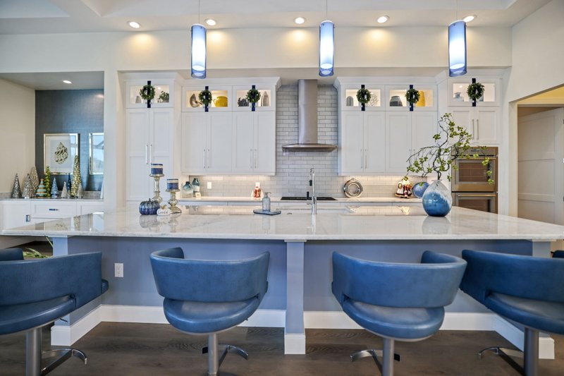 House Blueprint - Interior - Kitchen 1 for Contemporary House Plan #930-533 - 3 bed, 3 bath