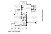 Craftsman Style House Plan - 4 Beds 3 Baths 2924 Sq/Ft Plan #920-5 