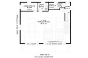 Modern Style House Plan - 2 Beds 1 Baths 1329 Sq/Ft Plan #932-386 