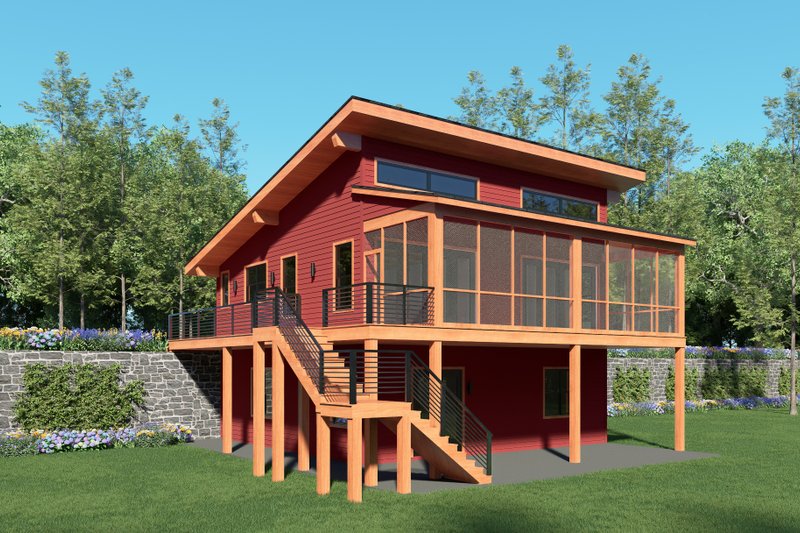 House Plan Design - Country Exterior - Front Elevation Plan #932-1386