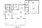 Modern Style House Plan - 2 Beds 2.5 Baths 1883 Sq/Ft Plan #932-933 