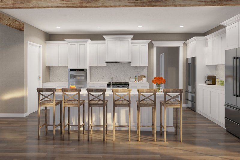 Dream House Plan - Interior - Kitchen 3 for Farmhouse House Plan #923-371 - 4 bed, 2.5 bath