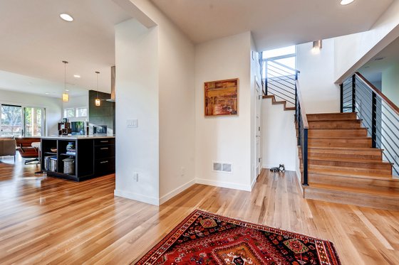 Interior - Entry for Contemporary House Plan #1042-19 - 4 bed, 3.5 bath