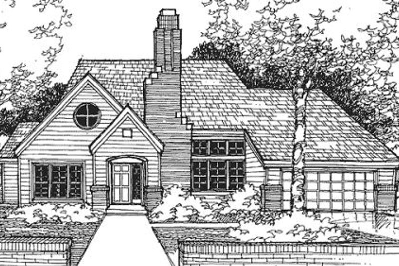 House Design - Traditional Exterior - Front Elevation Plan #320-375