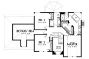 Traditional Style House Plan - 4 Beds 2.5 Baths 2209 Sq/Ft Plan #48-216 