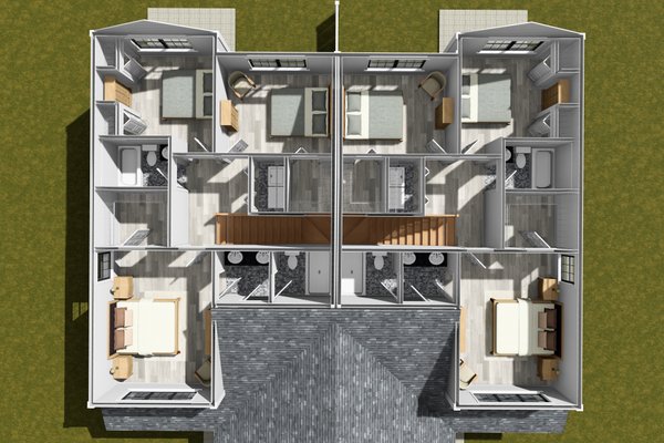 House Plan Design - Cottage Floor Plan - Upper Floor Plan #513-2331