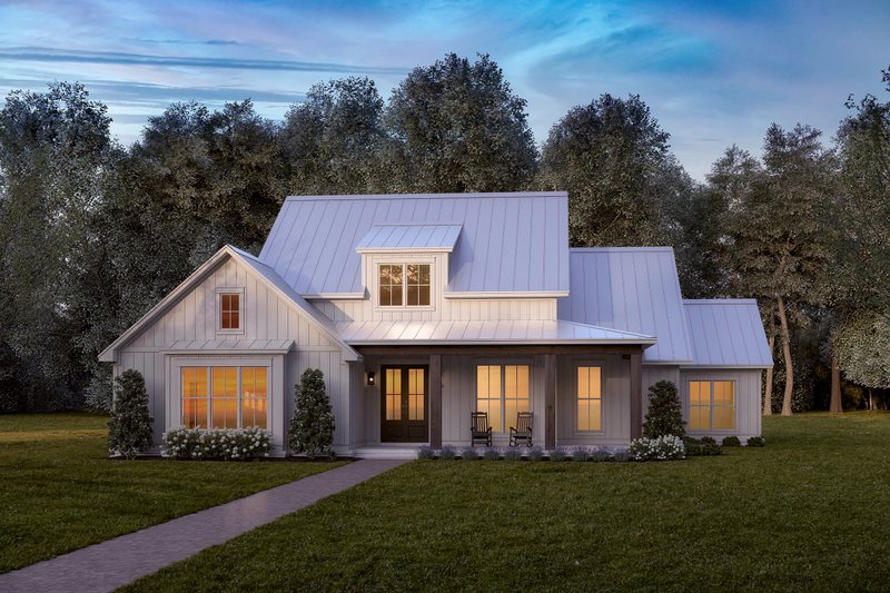 House Plan Design - Farmhouse Exterior - Front Elevation Plan #430-304