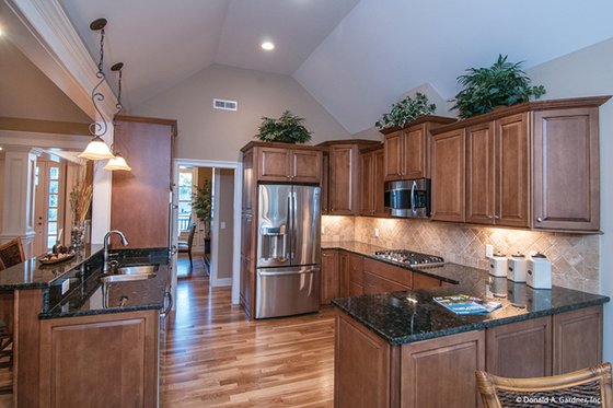 Interior - Kitchen for European House Plan #929-27 - 4 bed, 3 bath