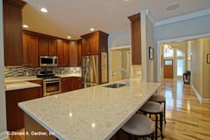 Interior - Kitchen for European House Plan #929-830 - 3 bed, 2.5 bath