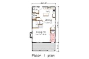 Southern Style House Plan - 3 Beds 2.5 Baths 1435 Sq/Ft Plan #79-199 