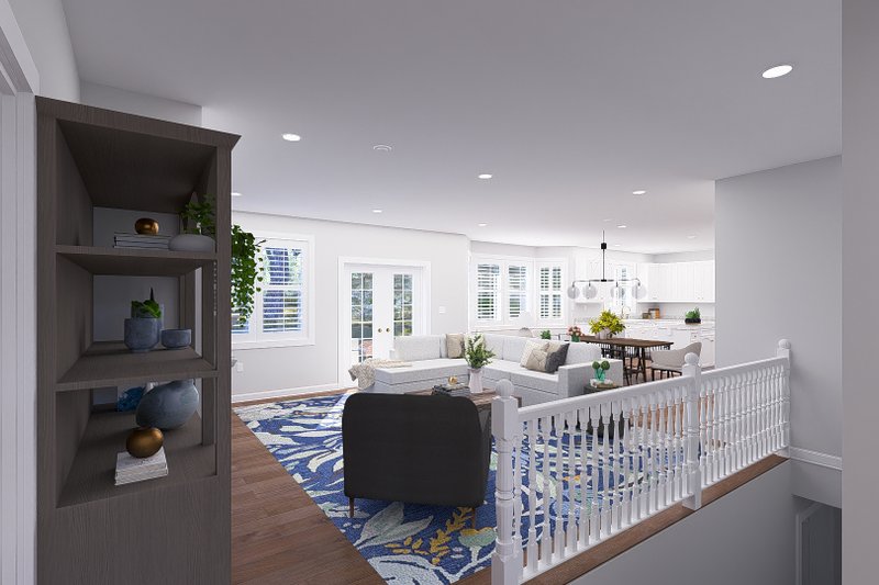 Home Plan - Interior - Family Room 2 for Country House Plan #1060-349 - 3 bed, 2.5 bath