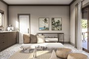 Mediterranean Style House Plan - 0 Beds 2 Baths 453 Sq/Ft Plan #455-473 