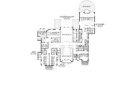Mediterranean Style House Plan - 7 Beds 8 Baths 10591 Sq/Ft Plan #420-250 
