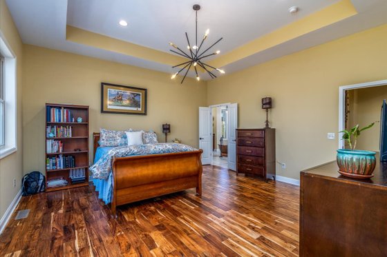 Interior - Master Bedroom for Craftsman House Plan #54-551 - 3 bed, 2.5 bath