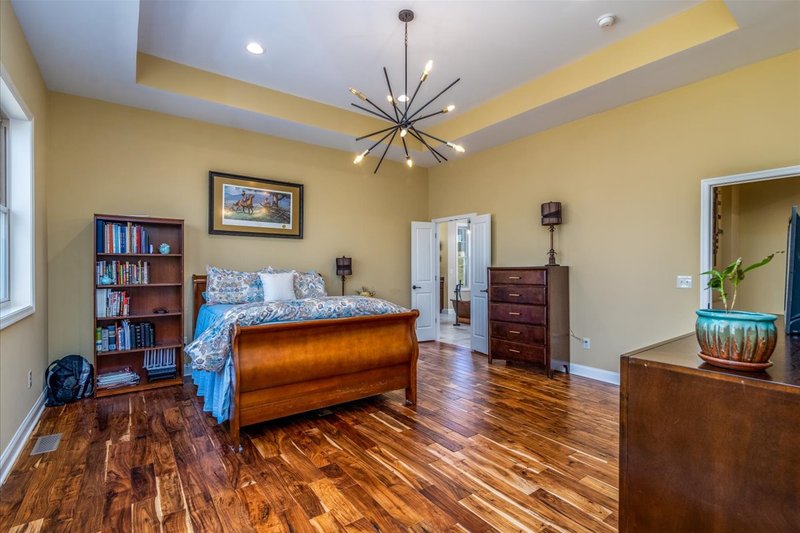 House Blueprint - Interior - Master Bedroom for Craftsman House Plan #54-551 - 3 bed, 2.5 bath
