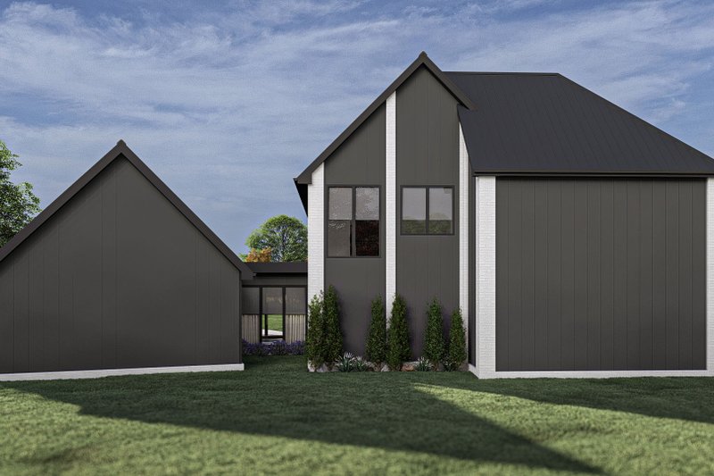 Architectural House Design - Exterior - Other Elevation for Contemporary House Plan #455-511 - 4 bed, 2.5 bath
